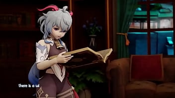 Aether fucks ganyu's pussy hard til she cums