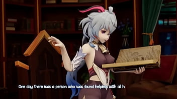 Aether fucks ganyu's pussy hard til she cums