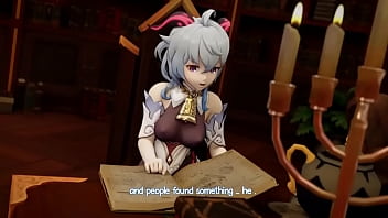 Aether fucks ganyu's pussy hard til she cums