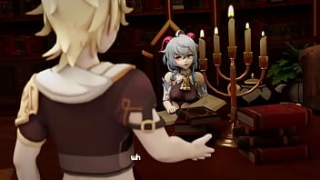 Aether fucks ganyu's pussy hard til she cums