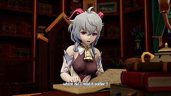 Aether fucks ganyu's pussy hard til she cums