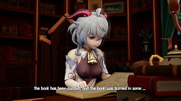 Aether fucks ganyu's pussy hard til she cums