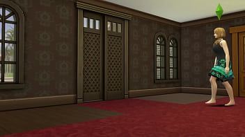 Sims4story 最低くそ男に騙されて、快楽に落ちていく金髪の純粋な人妻