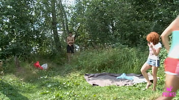 It's threesome hour lila e & nia y are two light skin brats ready to do anything to get dicked so they ask milo p to fuck their pussies like the good friends they are enjoy it