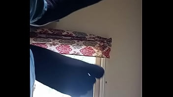 Teaser in socks with toes