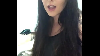 Sarah sticking tongue out and rolling eyes