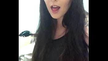 Sarah sticking tongue out and rolling eyes