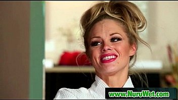 Sexy busty asian gives hot nuru massage 10