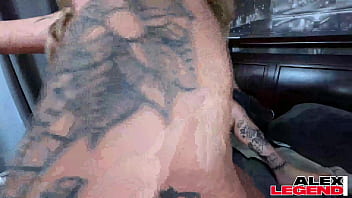 Alex legend scored it with 3 tiny beautys all for his thick cock