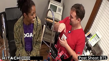 Freshman gets mandatory hitachi orgasm from doctor tampa lotus lain