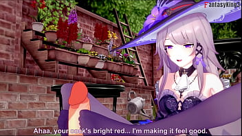 Sexy witch herta footjob and thig job star rail 1 full & pov on sheer & fantasyking3