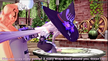 Sexy witch herta footjob and thig job star rail 1 full & pov on sheer & fantasyking3