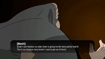 Foot crush cartoon big girl