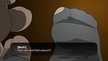 Foot crush cartoon big girl