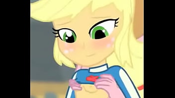 Applejack getting fucked on the beach