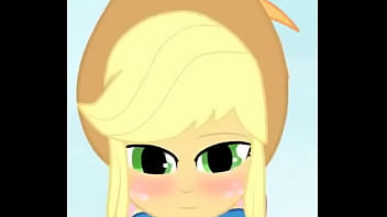 Applejack getting fucked on the beach