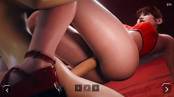 This futa with a dick found a vampire girl and fucked her tight pussy 3d animation hentai game