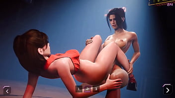 This futa with a dick found a vampire girl and fucked her tight pussy 3d animation hentai game