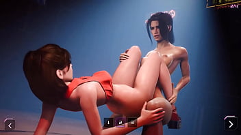 This futa with a dick found a vampire girl and fucked her tight pussy 3d animation hentai game