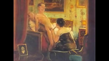Retro erotic art