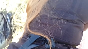 I gave myself to him in the forest so that he would cum in my panties