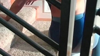 Awesome blonde babe is a real cock