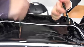 Two girls break the b thoroughly