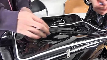 Two girls break the b thoroughly