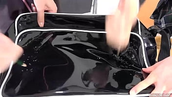 Two girls break the b thoroughly