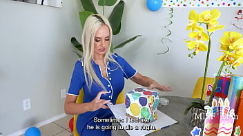 Bad bella convinces dorky step son to impregnate her hayden wild Bad bella convinces dorky step son to impregnate her hayden wild