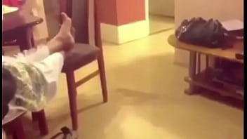 Indian milf feet relaxing
