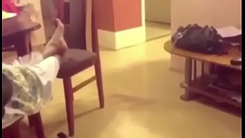 Indian milf feet relaxing
