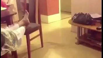 Indian milf feet relaxing