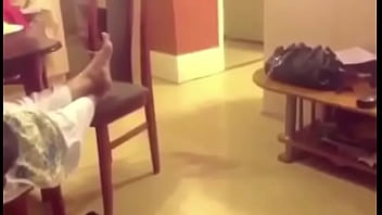 Indian milf feet relaxing