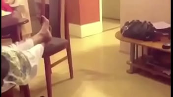 Indian milf feet relaxing