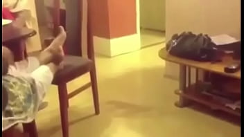 Indian milf feet relaxing