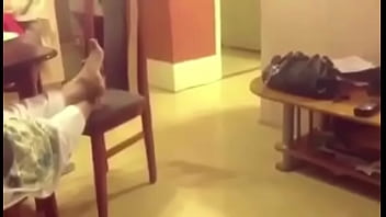 Indian milf feet relaxing