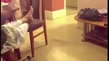 Indian milf feet relaxing