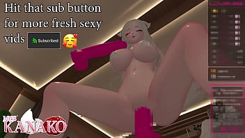 Cat girl in heat needs help with her new tattoo