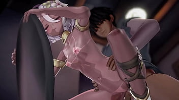 Our shining light kokkoro is having sex with a vulgar voice beast behind the scen