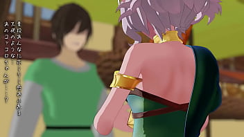 Our shining light kokkoro is having sex with a vulgar voice beast behind the scen