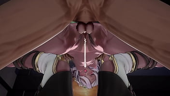 Our shining light kokkoro is having sex with a vulgar voice beast behind the scen