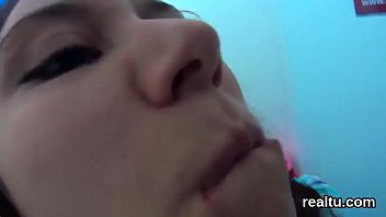 Luscious czech kitten is teased in the shopping centre and rode in pov