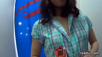 Luscious czech kitten is teased in the shopping centre and rode in pov