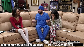 Freshman gets mandatory hitachi orgasm pov version solana