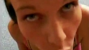 Blow queen swallows his sperm