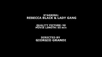 Reload lady gang and rebecca black 2on2 balls deep anal dap gapes squirting and swallow gio1751m