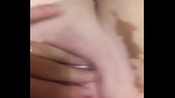 Beautiful bald wet pussy is horny