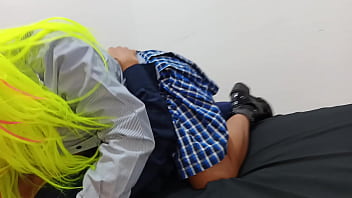 Trick or treat dear teacher today i brought credit and i'm going to give you an oral test please pass me