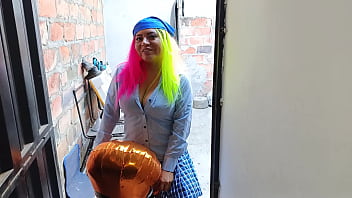 Trick or treat dear teacher today i brought credit and i'm going to give you an oral test please pass me